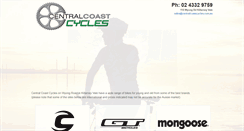 Desktop Screenshot of centralcoastcycles.com.au